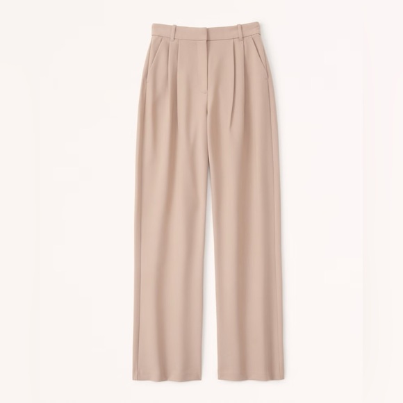 A&F Sloane Tailored Wide Leg Pant - Picture 2 of 12
